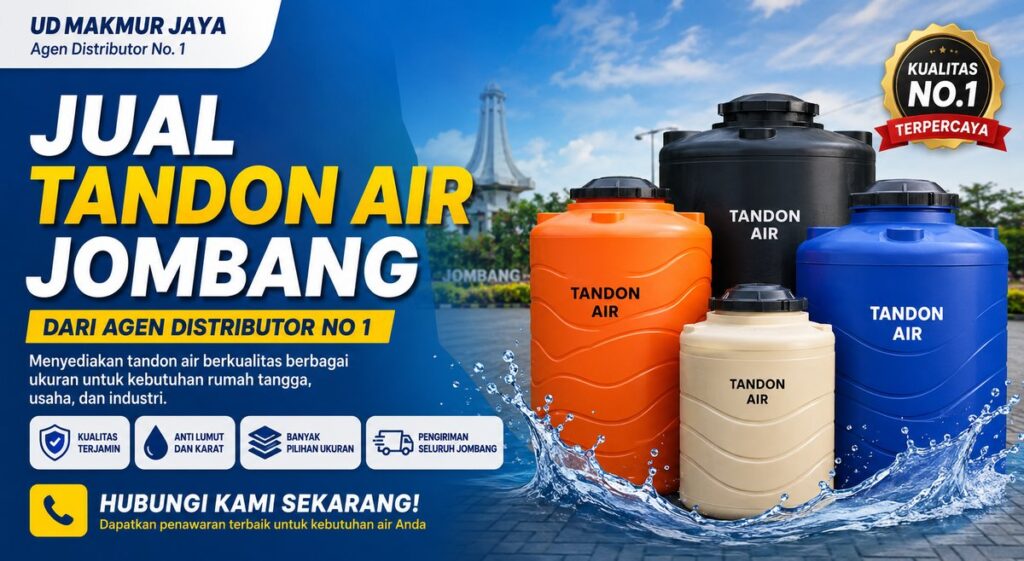 Jual Tandon Air Jombang Dari Agen Distributor No 1